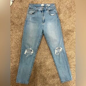 Cotton on Distressed Light Blue Jeans size 6